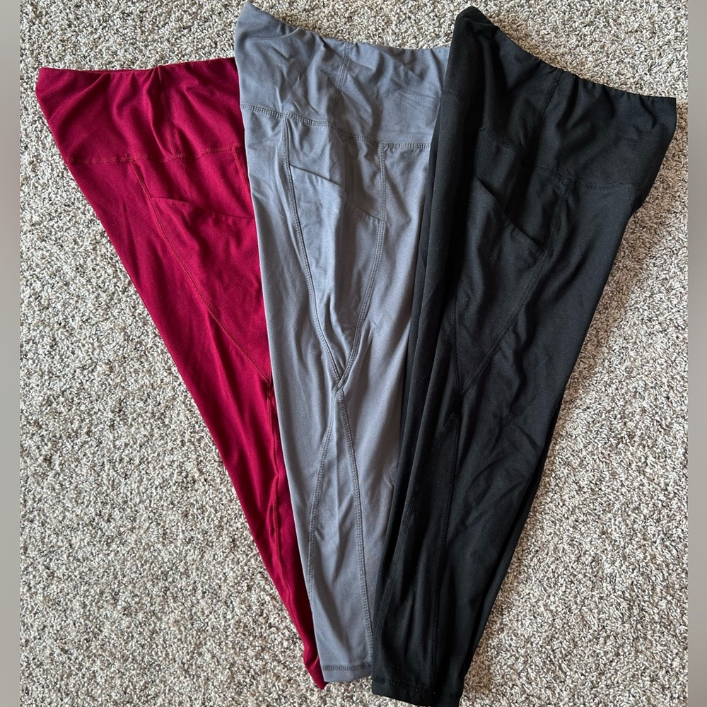 GAYHAY Capri high waisted yoga pants size Small